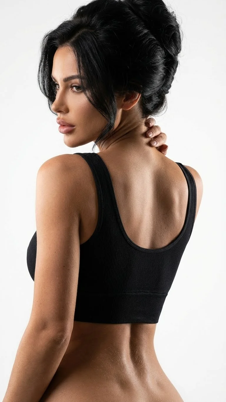 Kota Kadın Büstiyer Tek Pedli Kalın Askılı Fitilli Kaşkorse Siyah - Detay